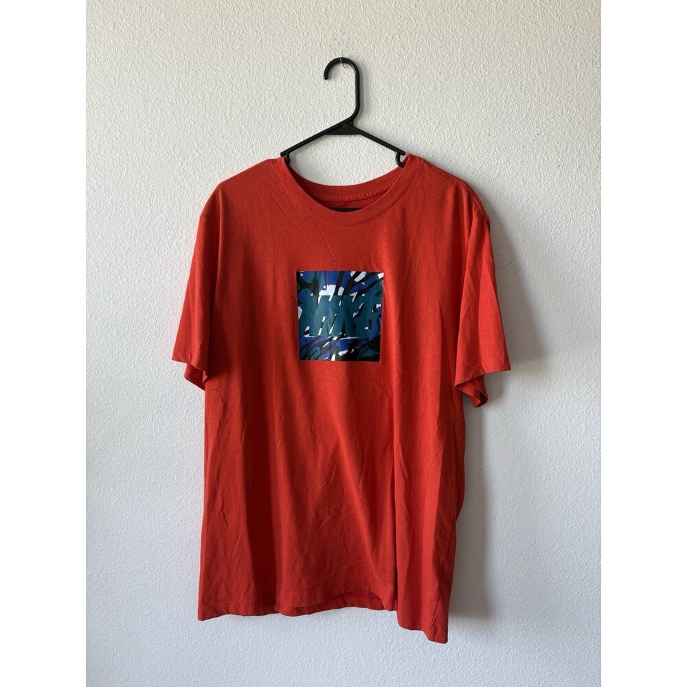 Nike Men’s Dri-Fit Tee Red Graphic Short Sleeve T-Shirt Size XL
